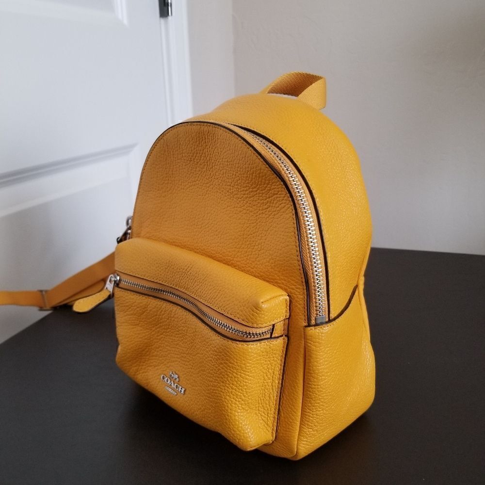 Coach Leather Mini Backpack - Picture 2 of 7